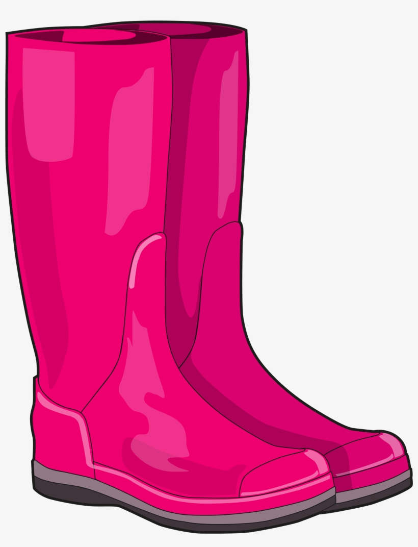 Dibujo Botas De Agua, transparent png #4193169
