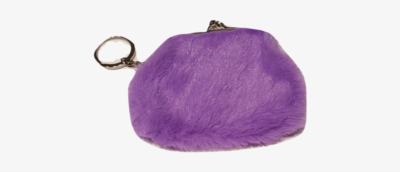 Faux Fur Coin Bag - Coin Purse, transparent png #4193276