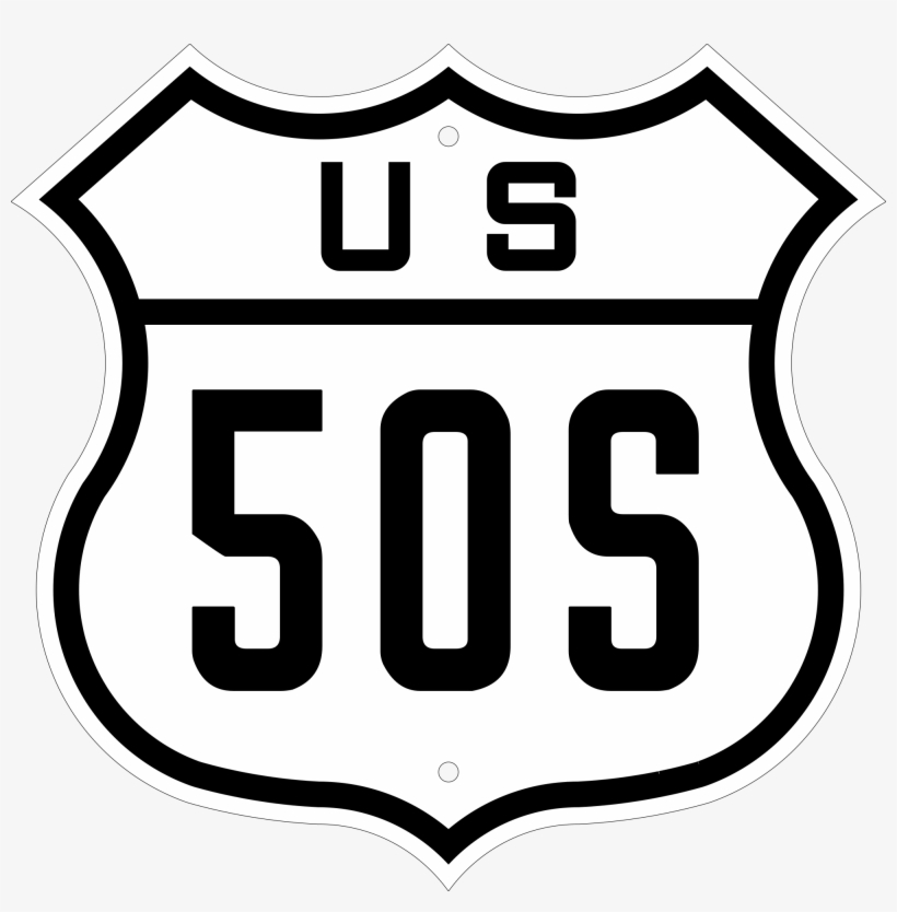 Open - Route 66 Street Sign, transparent png #4193509