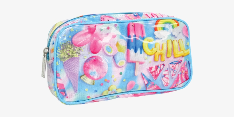 Chill Small Cosmetic Bag - Toiletry Bag, transparent png #4193677
