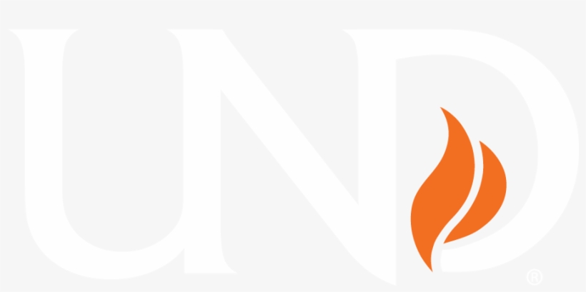 Und Flame Logo - University Of North Dakota, transparent png #4193724