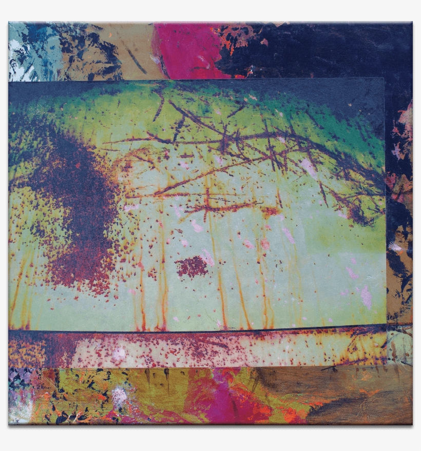 Pink Square - Pink Square 3 By Gill Cohn Art Print On Canvas Size:, transparent png #4193812