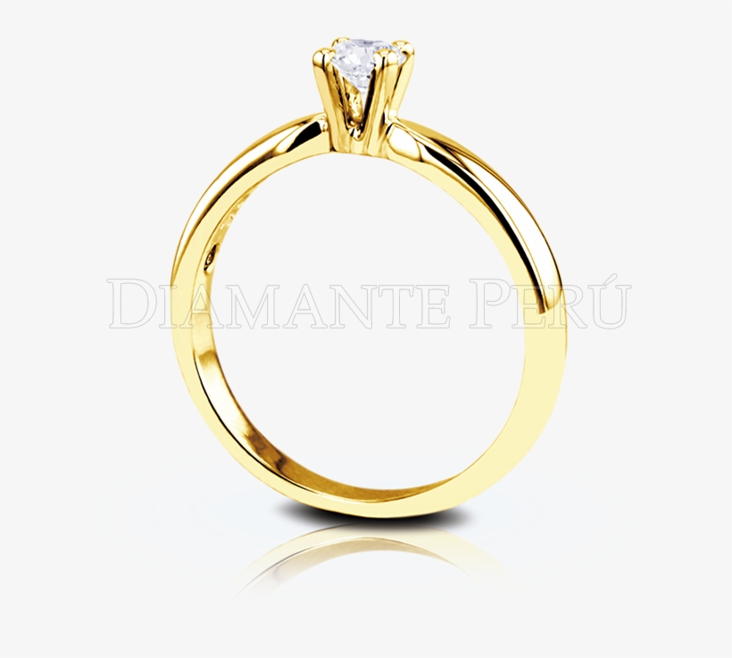 Sortija De Compromiso Modelo - Engagement Ring, transparent png #4193875