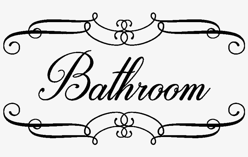 Stickers Muraux Pour Salle De Bain - Stickers Arabesque Pc, transparent png #4193960