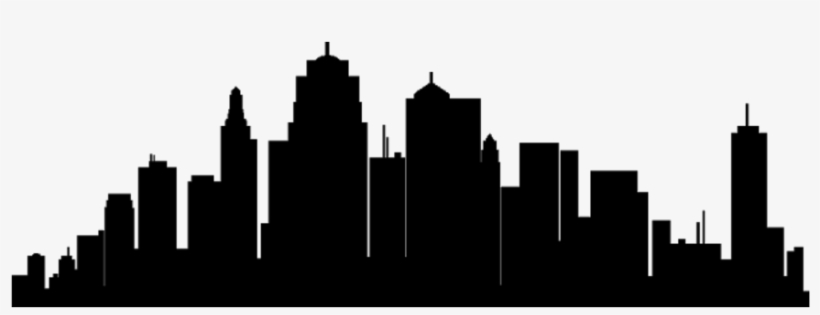 Black City Skyline Cityscape Cityskyline Urban Highrise - Frank Ocean Blonde Minimalist, transparent png #4194034