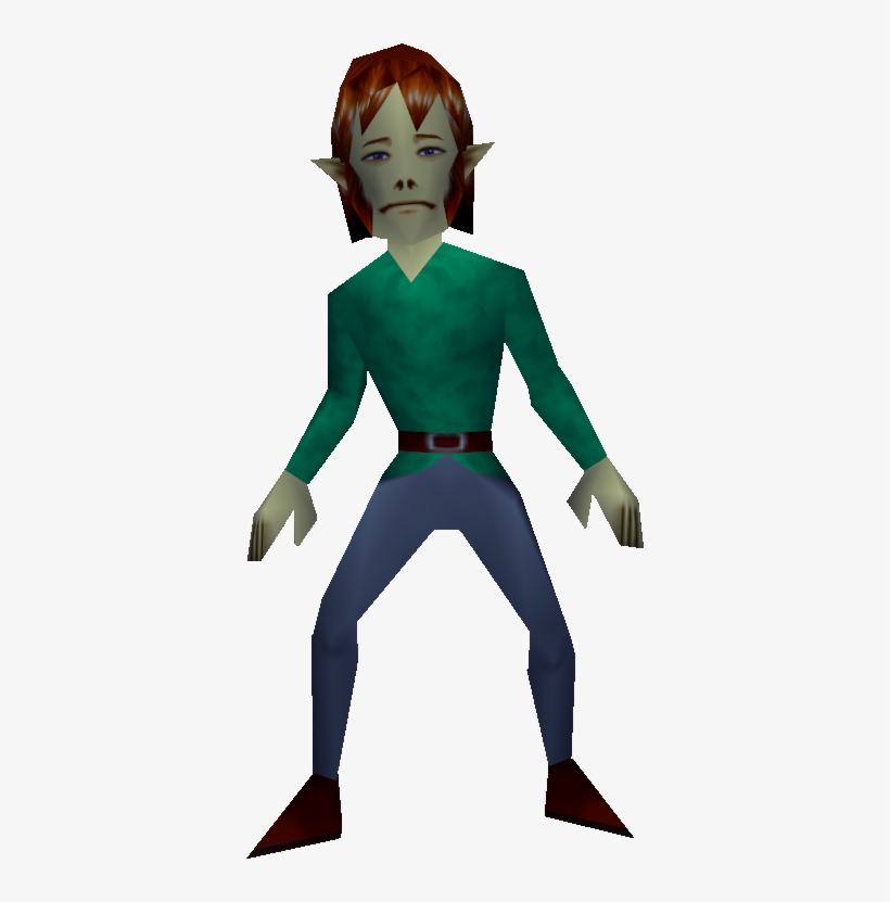Grateful Man - Majora's Mask Oceanside Spider House, transparent png #4194084