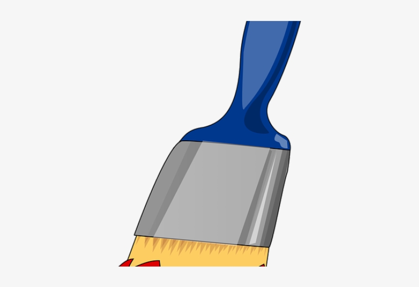 Paint Brush Clipart Vector - Art Sign, transparent png #4194370