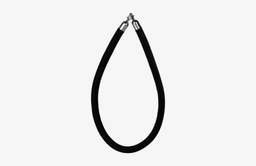Black Velvet Rope 6ft - Beistle Red Rope Stanchion Set, transparent png #4194953