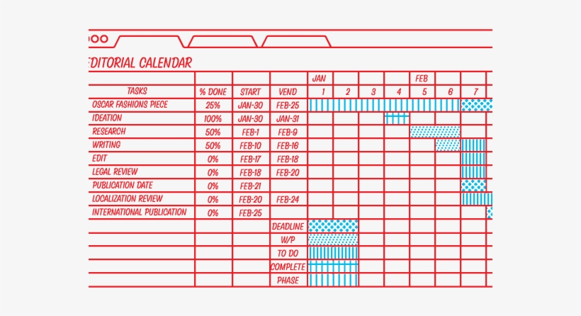 Editorial Calendar - Content Calendar Design, transparent png #4194977