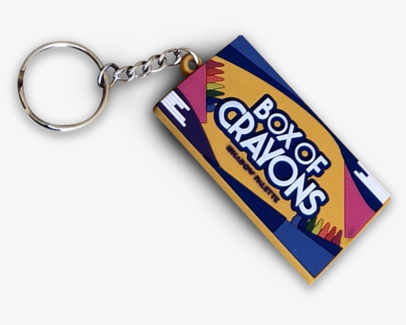 Box Of Crayons Keychain - Keychain, transparent png #4195474