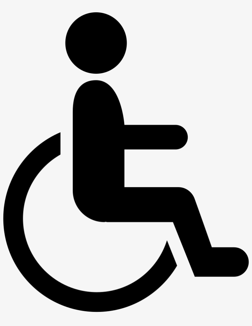 Male Cartoon On Wheel Chair Comments - Disability, transparent png #4195478