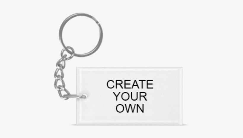 Acrylic Rectangular Key Ring - Keep Safe On The Internet - Free ...