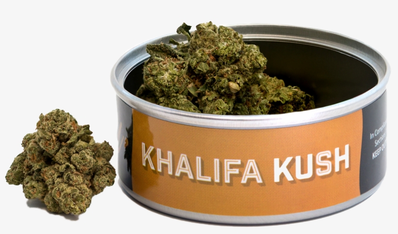 Khalifa Kush Can - Sticky Icky Khalifa Kush, transparent png #4195564