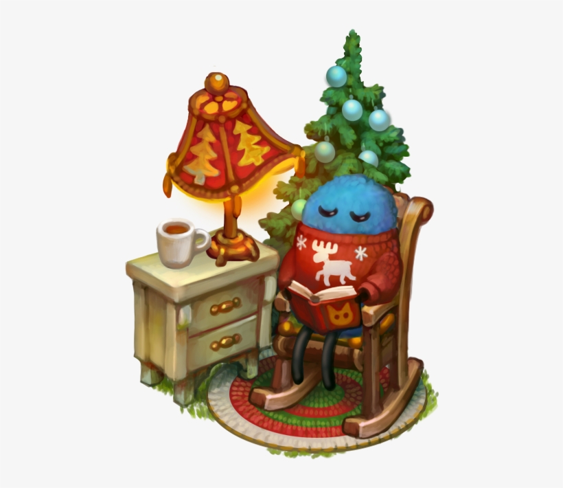 Rocking Chair - Illustration, transparent png #4195690