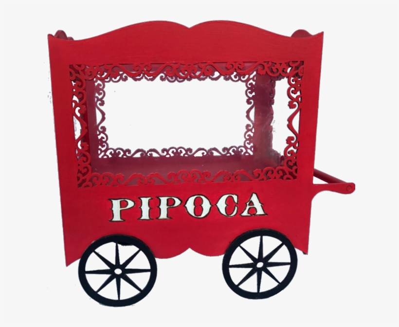 Carrinho De Pipoca Decorativo - Wagon, transparent png #4195691