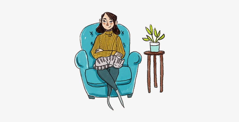 Get A Fresh Outlook - Sitting, transparent png #4196039