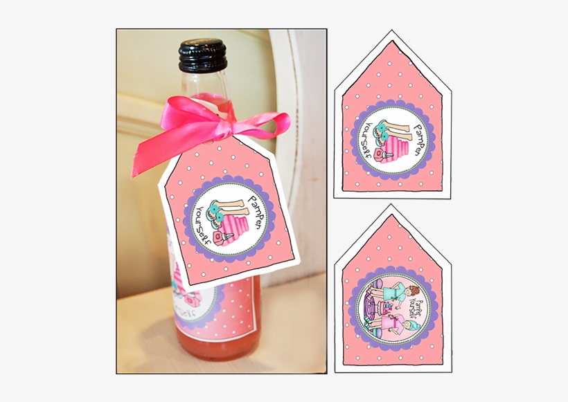 Printable Gift Tags “spa Party” - Craft, transparent png #4196060