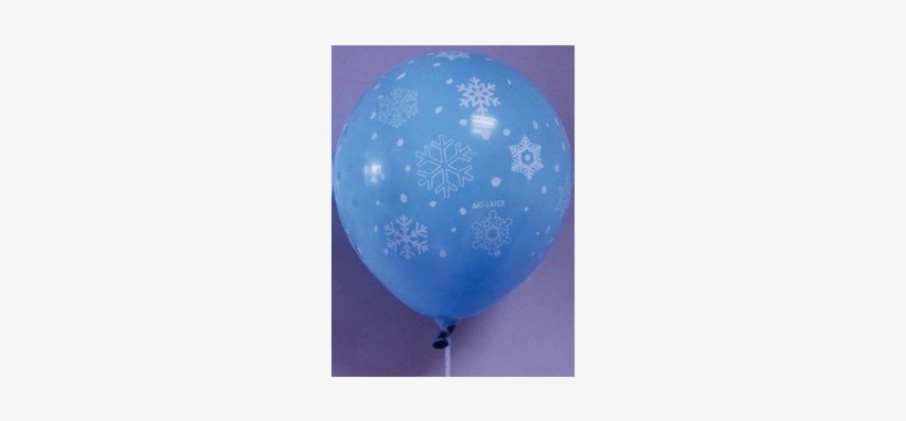 Balão Floco De Neve Art-latex - Balloon, transparent png #4196199