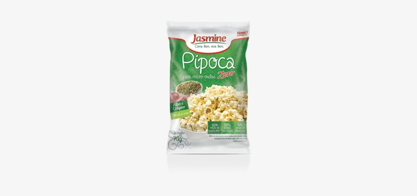 Pipoca Zero - Jasmine - Pipoca Jasmine, transparent png #4196220
