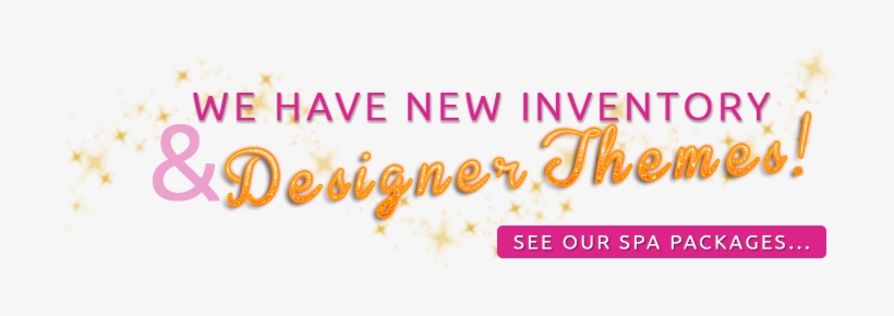 New Inventory And Designer Parties - Dashing Divas Mobile Spa Parties, transparent png #4196498