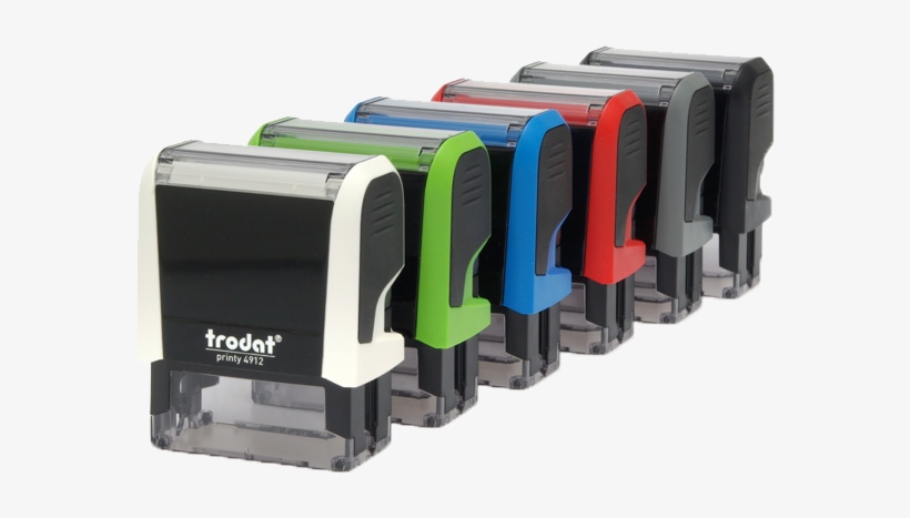 Empresa Com Mais De 100 Anos De História - Trodat Self Inking 57 X 20mm Stamp-up To 6 Lines, transparent png #4196499