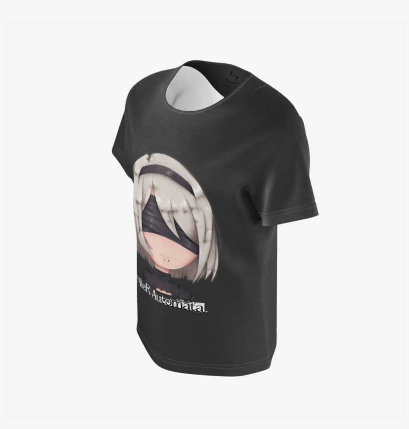 Automata 2b Girl's T-shirt - Nier: Automata, transparent png #4196634