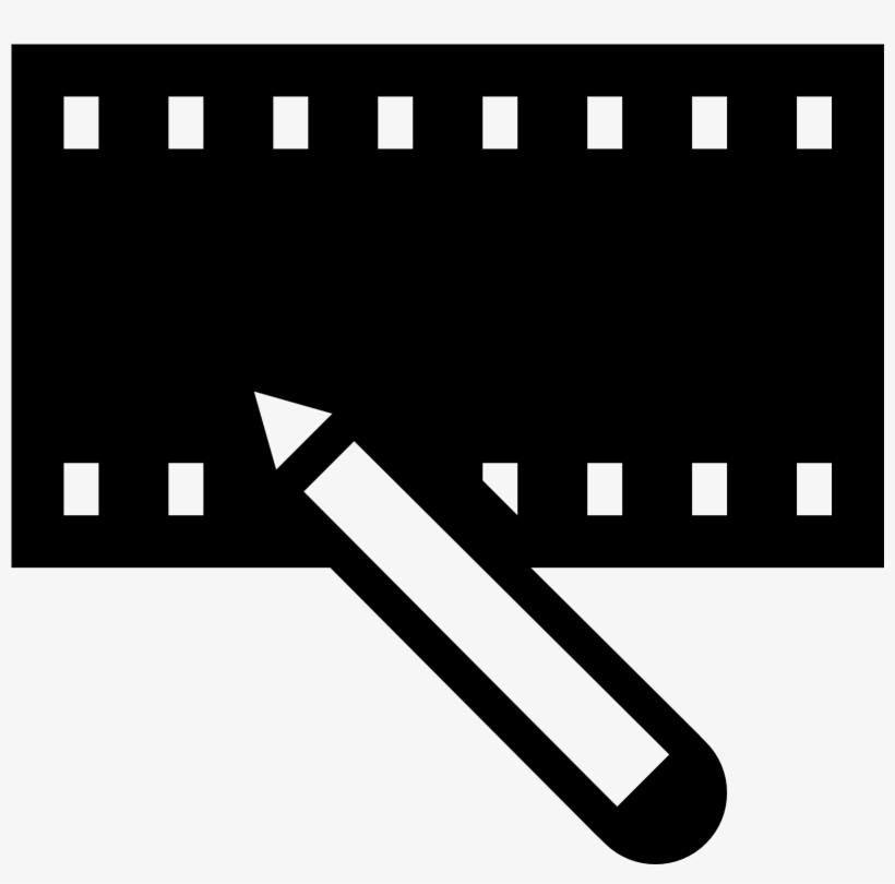 Video Editing Icon - Icon, transparent png #4196656