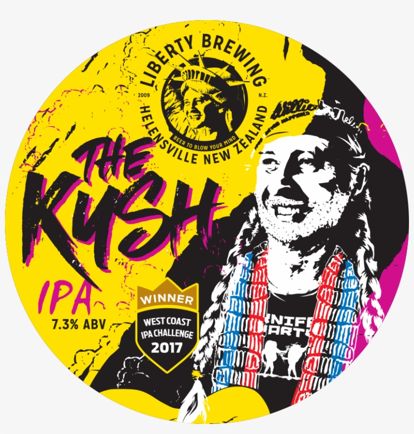 The Kush Liberty Brewing Co Ipa West Coast - India Pale Ale, transparent png #4196783