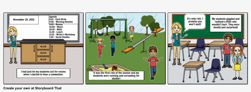 The Rainy Day - Cartoon, transparent png #4196930
