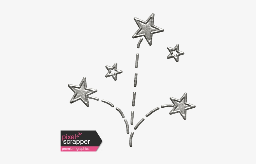 Metal Fireworks Doodle - Clarke & Clarke, transparent png #4197254