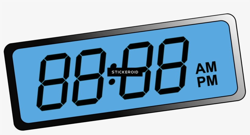 Digital Clock - Led Display, transparent png #4197336
