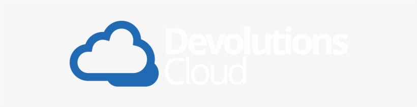 Devolutions Cloud Logo - Cloud Logo Png White, transparent png #4197640