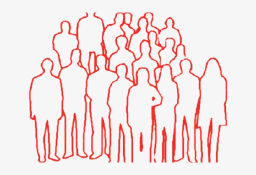 People Outline - Outline Of People Png, transparent png #4198034