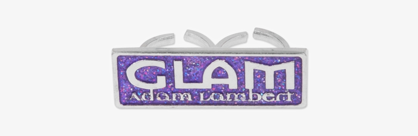 Adam Lambert Glitter Glam 2 Finger Ring, transparent png #4198759