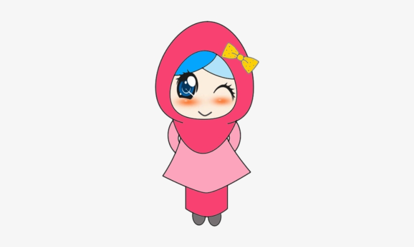 Doodle Lucu - Cute Muslimah Doodle, transparent png #4199122