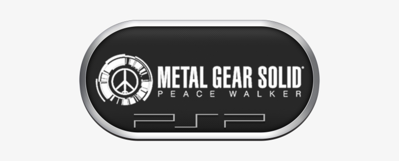 Psp Silver Ring Clear Game Logo Set - Metal Gear Solid 5 Peace Walker, transparent png #4199213
