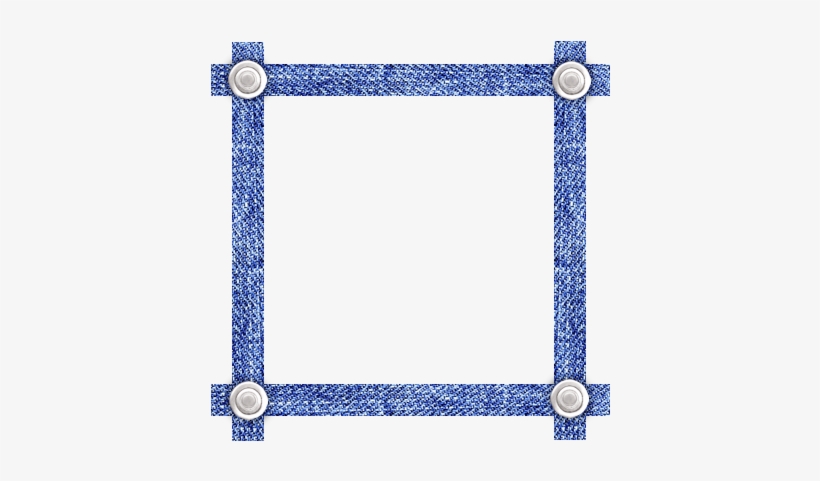 Moldura Em Png Jeans - Art Nouveau, transparent png #4199522