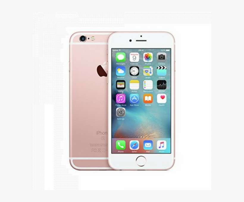 Apple Iphone 6s 64gb Rose Gold Factory Unlocked Smartphone - Apple Iphone 6s - 64 Gb - Silver - Unlocked, transparent png #4199541