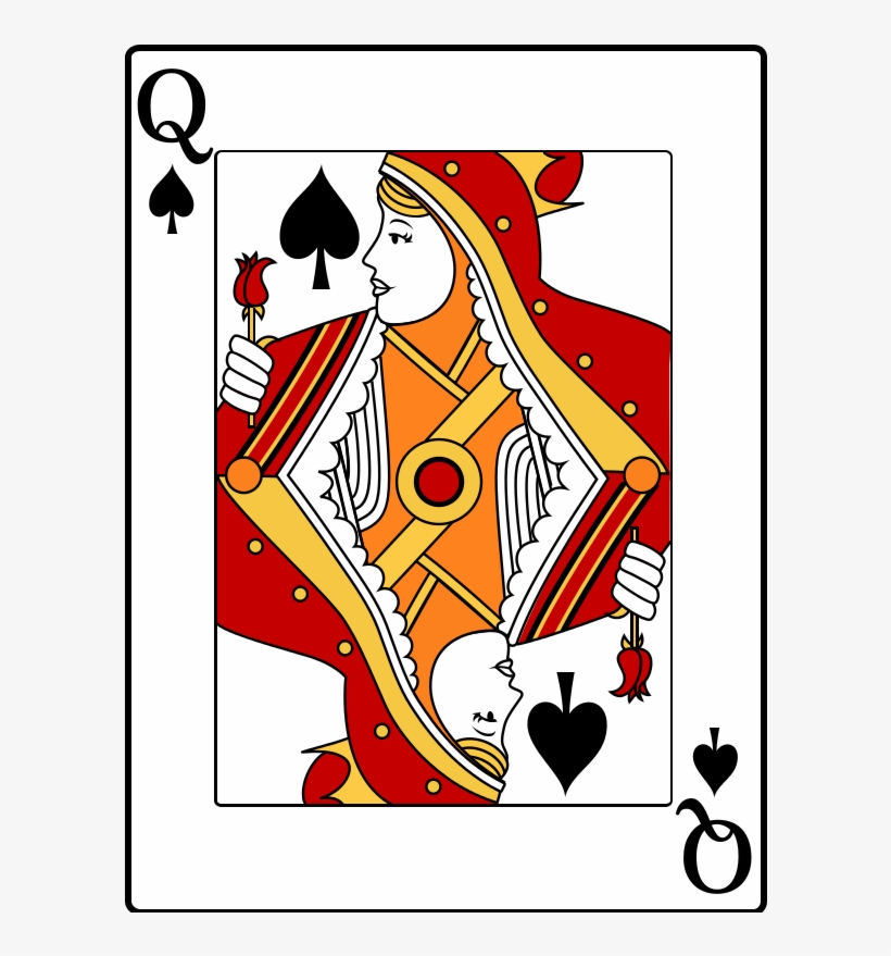 Queen Of Hearts Card Clipart, transparent png #4199855