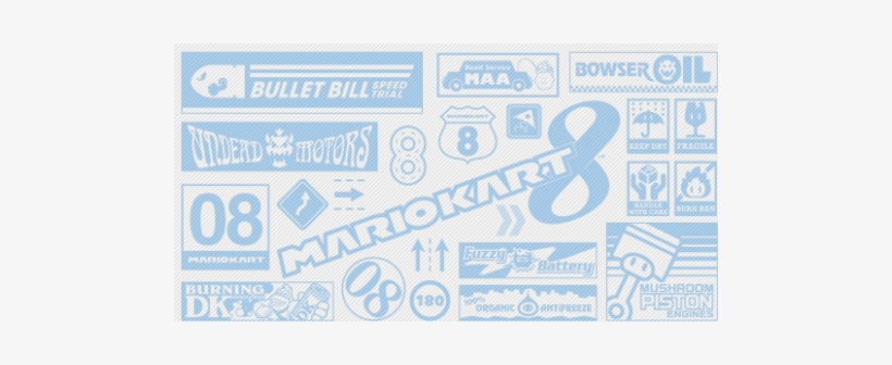 Loading Sign Mario Kart Tileable Loading Screen Background From Mario Kart - Mario Kart All ...