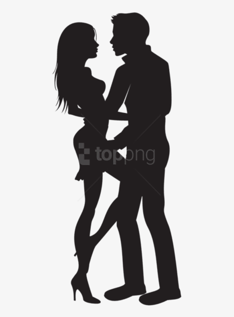 Couple Silhouettes Png Clip Art Image Siluete - Romantic Couple Dance Images Silhouette, transparent png #420350
