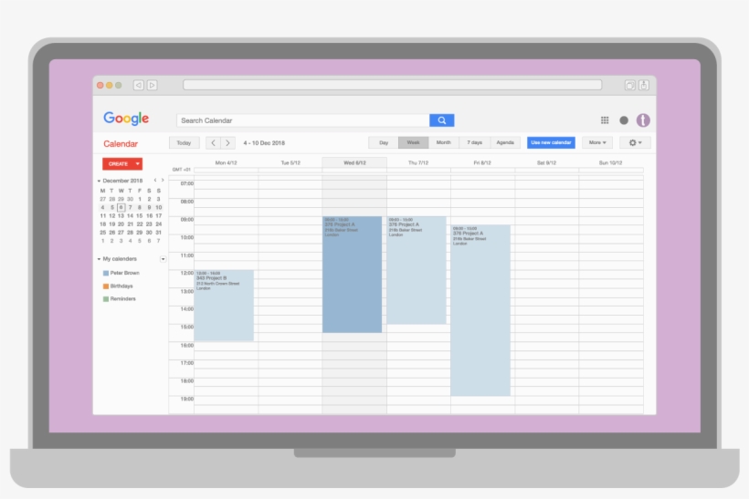 Google Calendar Integration Banner - Operating System, transparent png #420352