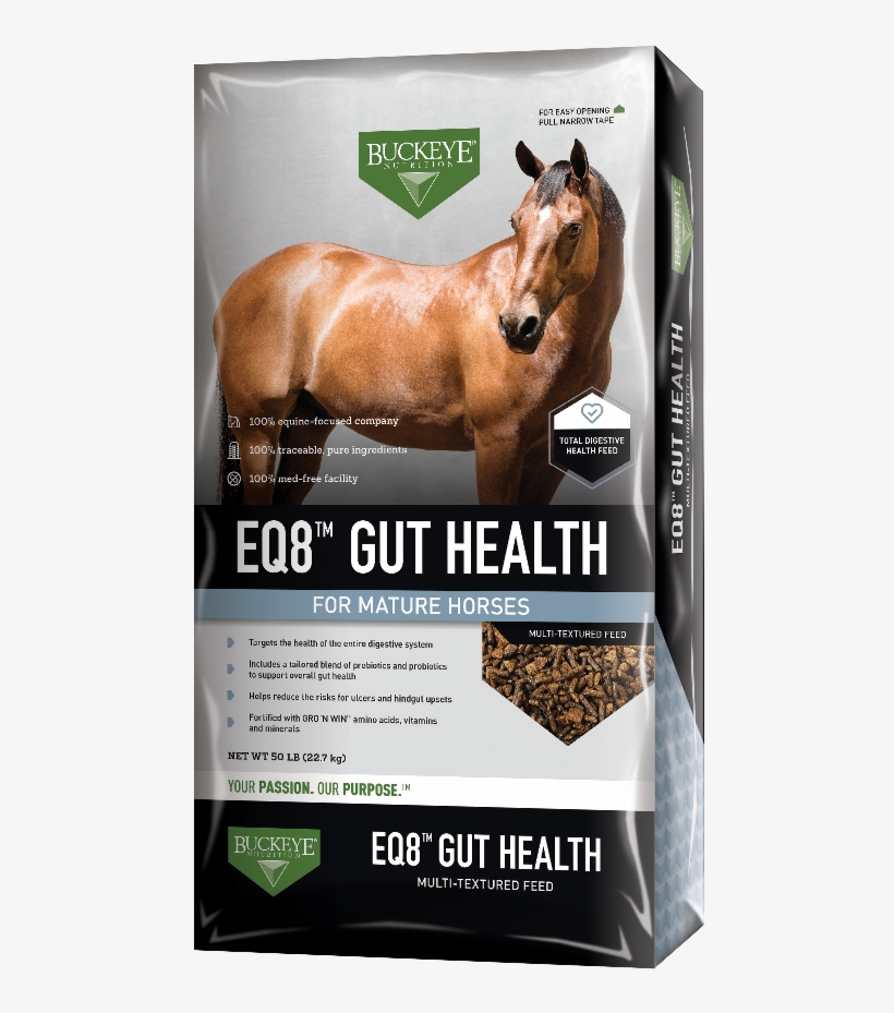 Eq8™ Gut Health Multi-textured Feed - John A. Van Den Bosch Co., transparent png #420375