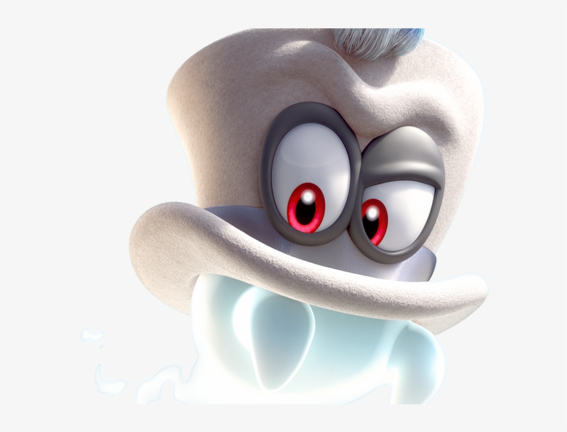 Hay Grandes Amistades En La Vida Y La De Mario Y Cappy - Cappy Super Mario Odyssey, transparent png #420376