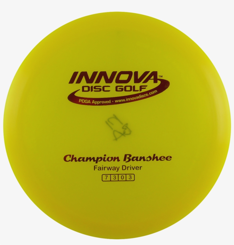 Innova Champion Banshee Fairway Driver Golf Disc - Champion Driver Valkyrie Yellow, transparent png #420484