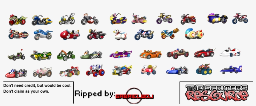 Th Vehicles Si ] - Mario Kart Wii Karts, transparent png #420634