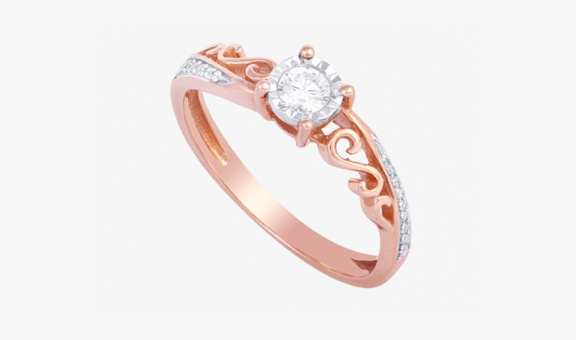 Designer Solitaire Diamond Ring - Solitaire Diamond Ring, transparent png #420635