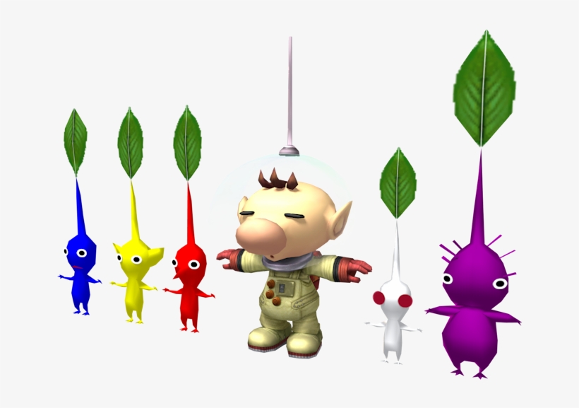 Download Zip Archive - Pikmin Model, transparent png #420772