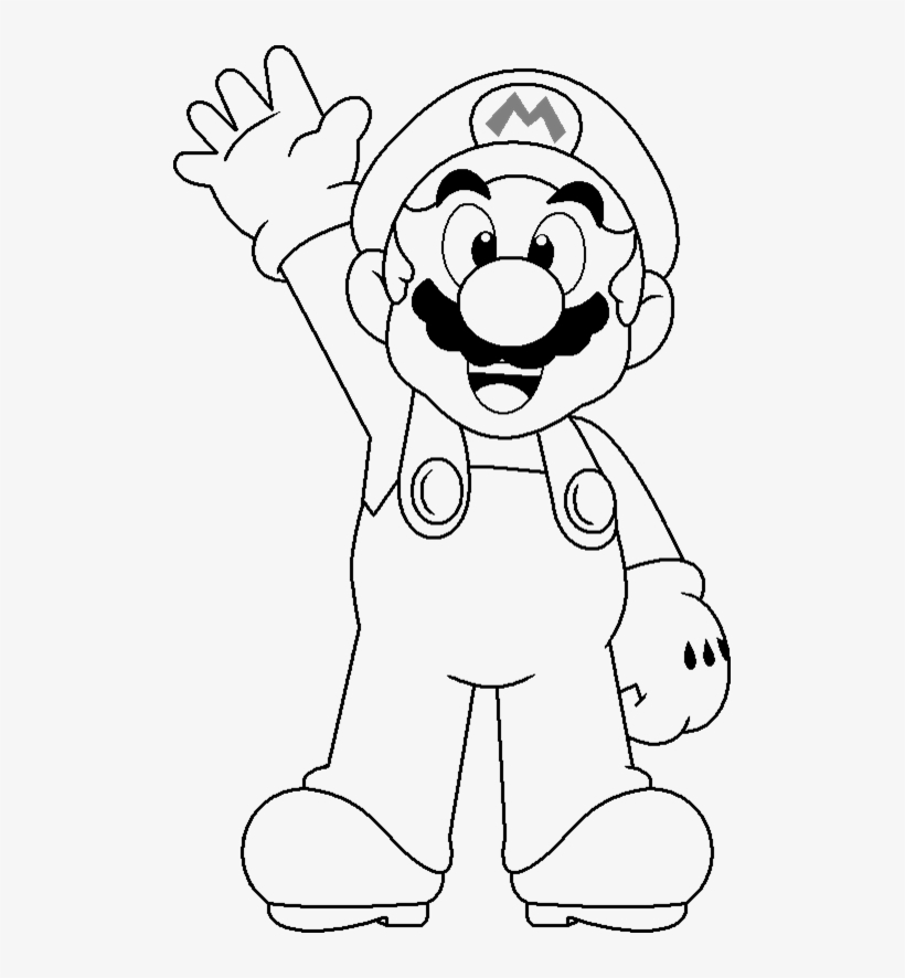 Imagenes De Mario Kart 8 Para Colorear - Mario Bros Para Colorear, transparent png #420812