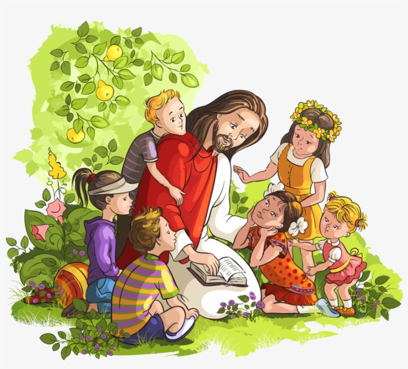 Jesus Vector104 By Minayoussefsaleb On Deviantart - Bedtime Stories For God's Little Ones, transparent png #420874